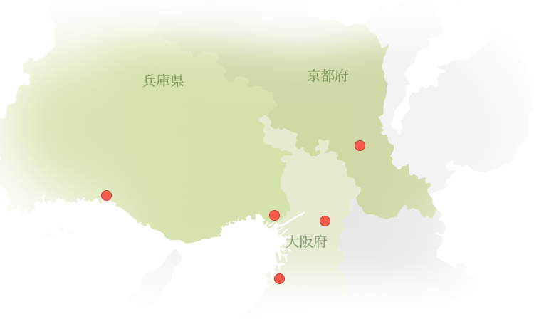 グループホテル地図
