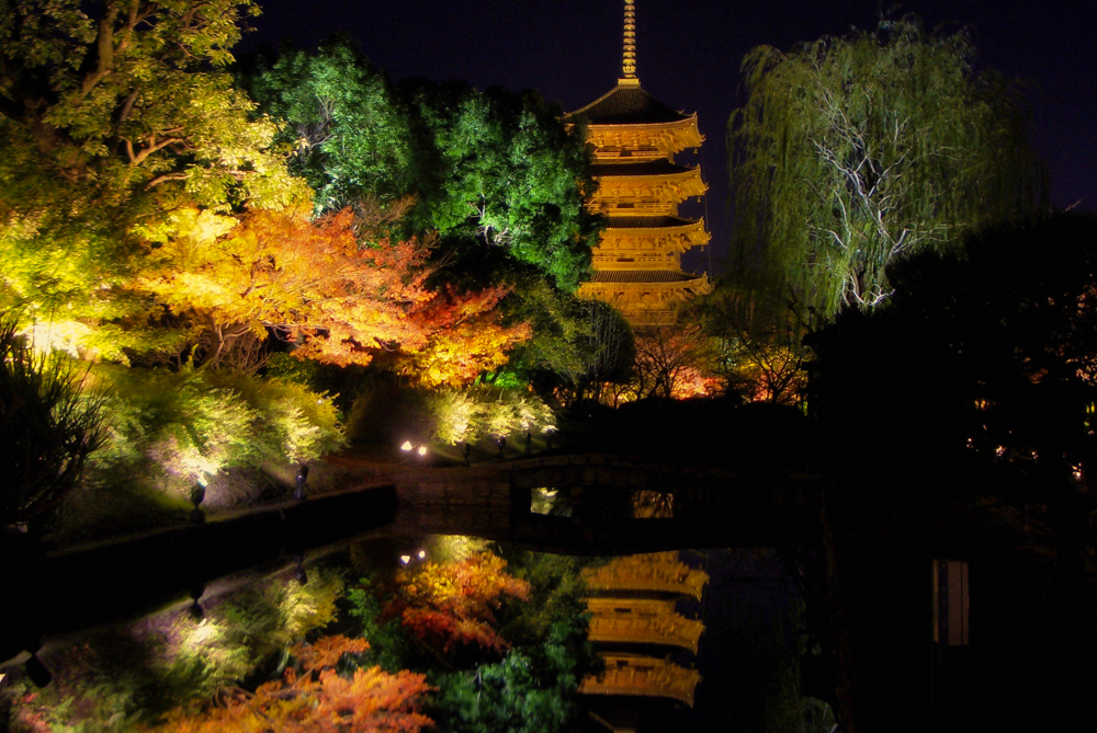 東寺ライトアップ情報 22 東寺に歩いて行けるホテル 京都プラザホテル