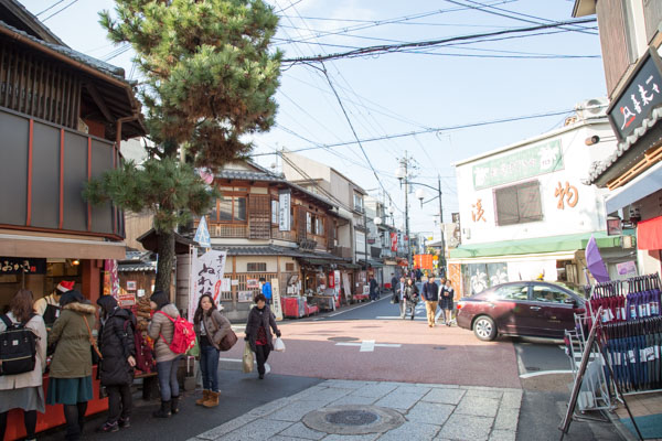 伏見稲荷　お土産街