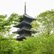 京都のシンボル東寺五重塔